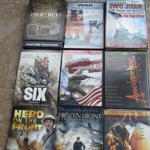 Tour of Duty, WW2, IWO JIMA, Action War DVD Series Lot